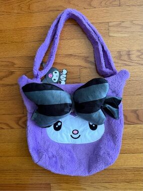Kuromi by Sanrio Plush Tote